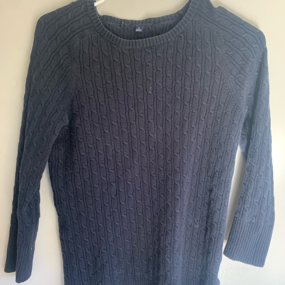 Small Fitted Black Cardigan, Good Condition